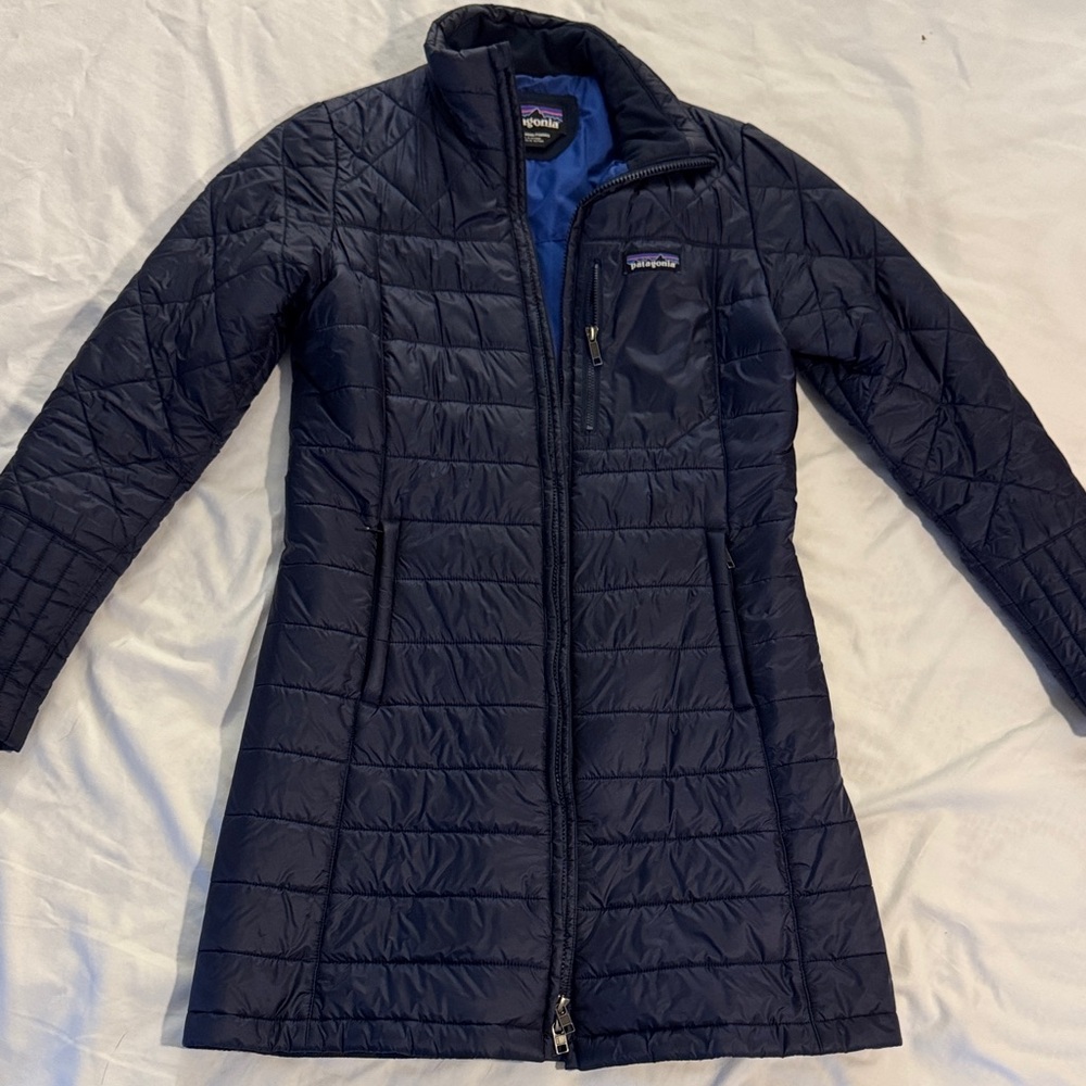 Patagonia navy Radalie parka